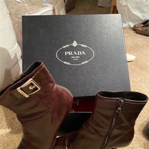 prada platform bootie|Prada gogo boots.